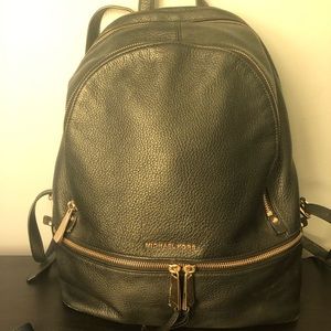 Large Black Michael Kors BackPack